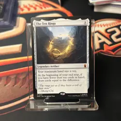 The Ten Rings #251 Marvel Super Heroes · Mythic Magic MTG Legendary Artifact 🔥 - Image 1