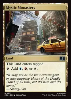 2x Mystic Monastery MSC NM MTG - Image 1