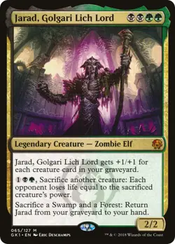 Jarad, Golgari Lich Lord [GR1 - 65] LP - Image 1