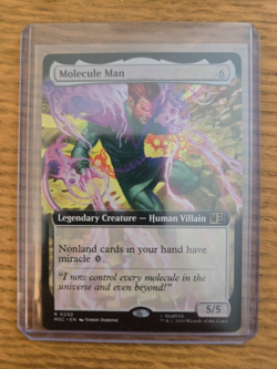 MTG Marvel Molecule Man Foil Rare MSH #292 Magic The Gathering Near Mint - Image 1