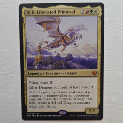 Wizards of the Coast Rith, Liberated Primeval DMU Mythic Regular 214/281 English - Image 1