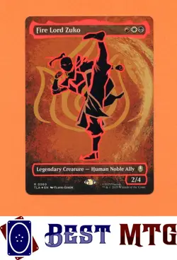Magic The Gathering MTG Fire Lord Zuko 360 Foil #A Avatar: The Last Airbender - Image 1