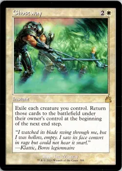 Ghostway (Retro Frame) - Ravnica Remastered (RVR)#308 LP MTG - Image 1