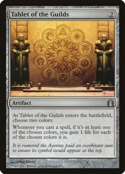 NM - Tablet of the Guilds [RTR - 235] Return to Ravnica - Image 1