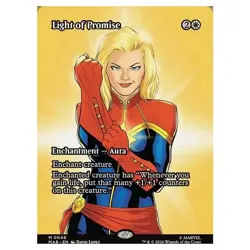 Magic The Gathering - Marvel Super Heroes - Light of Promise - 0046 - FOIL - Image 1