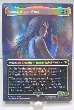 Rinoa, Angel Wing (Borderless) Commander: Final Fantasy Foil Near Mint - Image 1