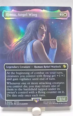 Rinoa, Angel Wing (Borderless) Commander: Final Fantasy Foil Near Mint - Image 4