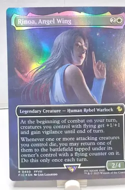 Rinoa, Angel Wing (Borderless) Commander: Final Fantasy Foil Near Mint - Image 5