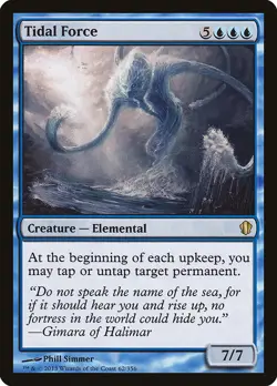 MTG Tidal Force ** Commander 2013 ** English (NM) - Image 1