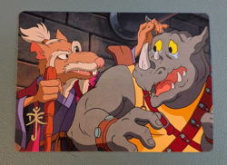 Splinter's Technique #27 / 54 (GOLD-Stamped) Art Card TMNT MINT ENG MTG Magic - Image 1