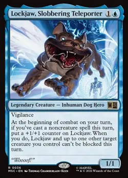 Lockjaw, Slobbering Teleporter MSC NM MTG - Image 1