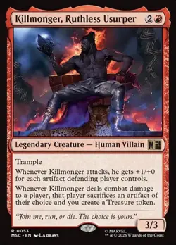 Killmonger, Ruthless Usurper MSC NM MTG - Image 1