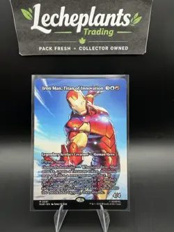 Iron Man, Titan of Innovation (Borderless) Regular **READ DESCRIPTION** - Image 1
