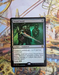 MTG Vorpal Sword (Foil) - AFR Rare - Mint - Image 1