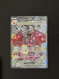 Charizard EX 074 SV Scarlet & Violet Promo Cards Black Star Promo NM Condition - Image 1