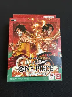 ONE PIECE Card Game ST30 Starter Deck EX Luffy Ace Japan New BANDAI TCG Sealed - Image 1