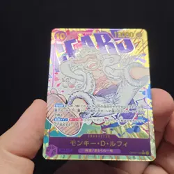 Monkey D Luffy Nika Gear 5 OP05-119 Parallel SEC New Era One Piece Card Japanese - Image 4