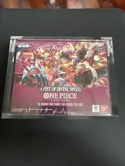 One Piece OP-11 A Fist of Divine Speed Booster Box OP11 booster box SEALED (USA) - Image 1