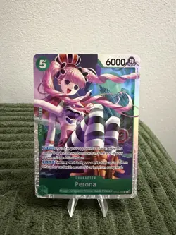 Perona OP14-033 SR One Piece Card Game English Azure Sea’s Seven NM English - Image 1
