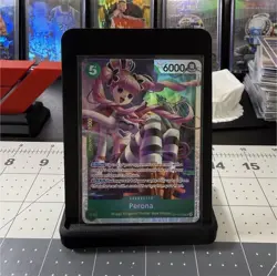 One Piece CCG-Perona-OP14-033-Holo-6000 Power-Character Card-English-Standard - Image 1