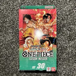 One Piece TCG - ST30 Starter Deck EX Luffy & Ace - English Sealed Unopened - Image 1