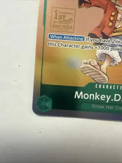 Monkey.D.Luffy (1st Anniversary Tournament Stamp) P-037 One Piece Promo - Image 5
