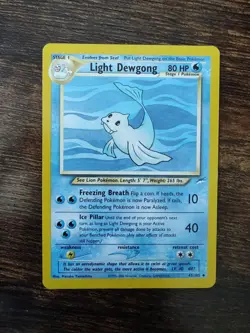 Pokemon Neo Destiny Light Dewgong 45/105 Non Holo LP - Image 1
