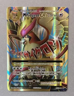 Pokemon TCG M Pidgeot EX 105/108 XY Evolutions Holo Ultra Rare English 2016 - Image 1
