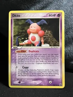 2005 Pokemon Ditto *Mr. Mime* 38/113 Ex Delta Species - Image 1