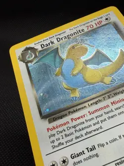 Pokemon Dark Dragonite Holo Rare TCG Card 5/82 MP Rare - Image 2