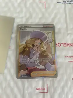 Caitlin 189/198 Chilling Reign Holo Full Art Trainer Secret Rare Near Mint - Image 1