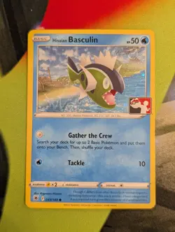 Hisuian Basculin 043/189 Holo Common Prize Pack Series Cards NM - Image 1