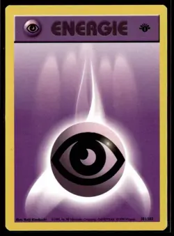 1999 Pokemon Classic - Base Set 1st Edition GERMAN Psychic Energie #101 - Image 1