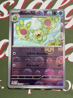 Pokemon TCG Reuniclus Pokeball Reverse Holo 039/086 Black Bolt NM-M Pack Fresh - Image 1