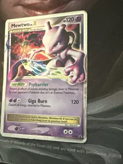 Pokemon TCG Mewtwo LV.X DP Black Star Promotional DP28 Holo Promo 1st Edition... - Image 3