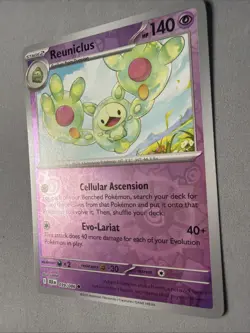 Pokemon TCG * SV Black Bolt 039/086 Reuniclus Uncommon * REVERSE HOLO* FRESH PK - Image 2