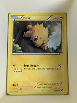 Joltik 44/114 Common Black & White Pokemon Near Mint - Image 1