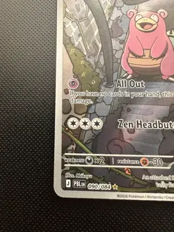 Pokemon TCG IR Slowbro 90/84 Mega Evolutions Pitch Black Holo NM English - Image 5