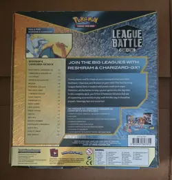 Pokemon RESHIRAM & CHARIZARD -GX League Battle Deck - Factory Sealed Deck - Image 2