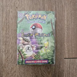 Pokemon Jungle Power Reserve Theme Deck Sealed - Slight Slit On Top Of Deck Holo - Image 1