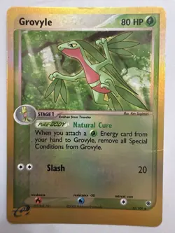 Grovyle 32/109 Ruby and Sapphire [Reverse Holo] Pokemon TCG - Image 1