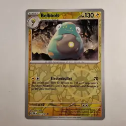 Pokemon Bellibolt Reverse Holo Card 077/197 Scarlet Violet: Obsidian Flames - Image 1