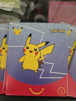 Pokemon 25th Anniversary McDonalds Special Promo Sealed Card Pack lot of 10 - Image 2