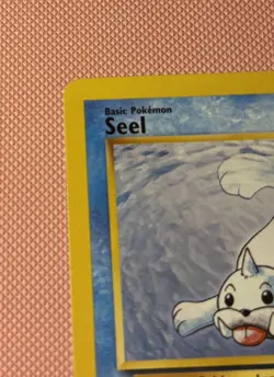 Seel NM Pokemon #041/102 Base Set Vintage 1999 Water Common Near Mint Regular - Image 3