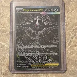 English Pokemon TCG Mega Darkrai ex SIR Pitch Black 116/084 - Image 1