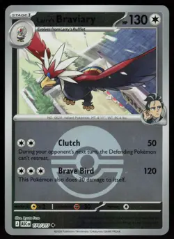 Larry's Braviary (Energy Symbol ) 174/217 Ascended Heroes Reverse Holo NM - Image 1