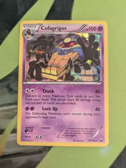 Cofagrigus 52/108 Rare Dark Explorers NM - Image 1