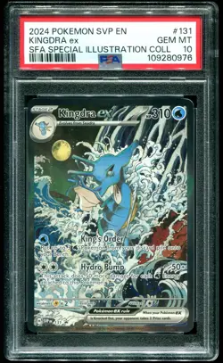 PSA 10 Kingdra ex Special Illustration Promo 2024 Pokemon Card #131 - Image 1