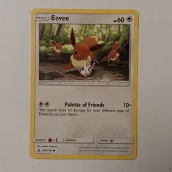 The Pokemon Company TCG Eevee 105/156- Ultra Prism 2018- Common Near Mint - Image 1