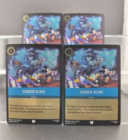 Disney Lorcana Sudden Scare 164/204 Whispers in the Well Uncommon Foil 4 Cards - Image 1